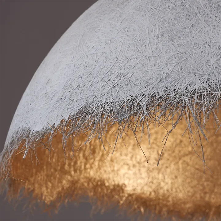 تصميم الفن الحديث نصف القمر على شكل غرفة معيشة LED .Modern Art Design Half-moon Shaped LED