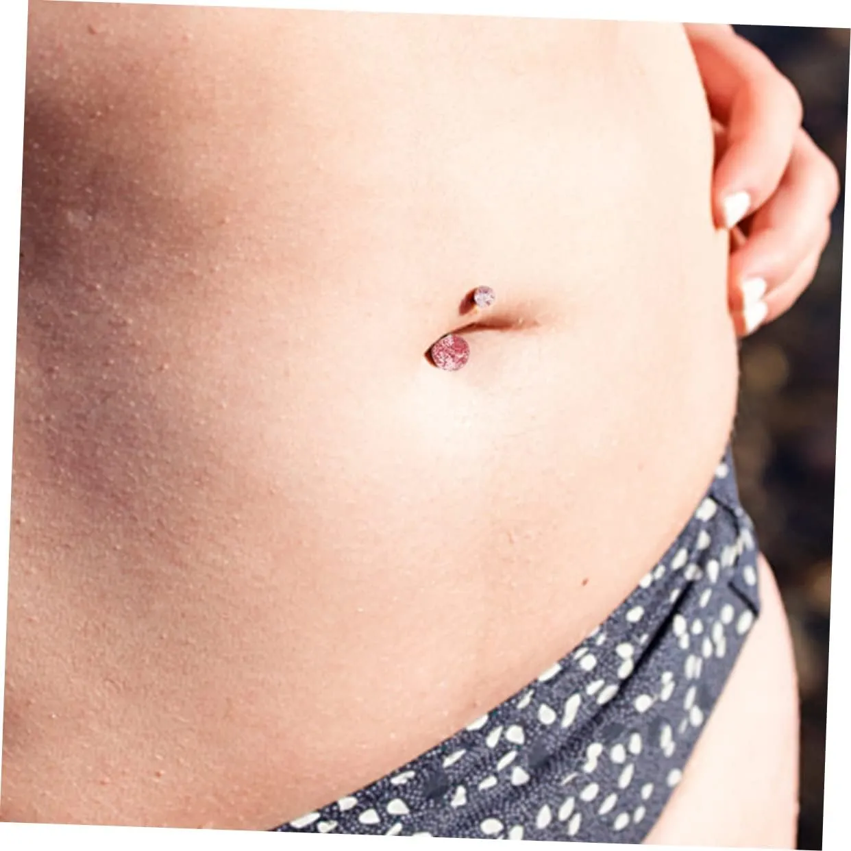 1 21pcs Navel Ring Short Navel Ornaments Piercing Navel Studs Decorative Navel Studs Body Piercing