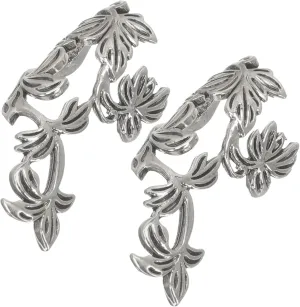 1 Pair Vintage Floral Ear Non Piercing Clip Cuff Earrings for Women Unique Cartilage Jewelry for Daily Wear and Special Occasions Friends and Loved Ones