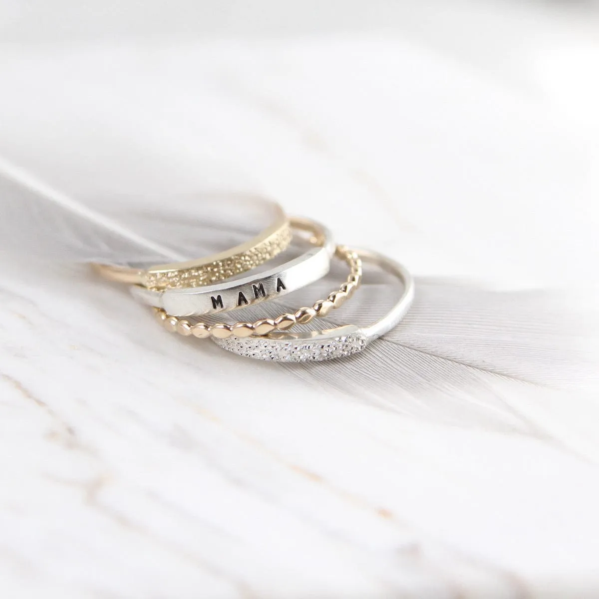 14K Sparkle Ring