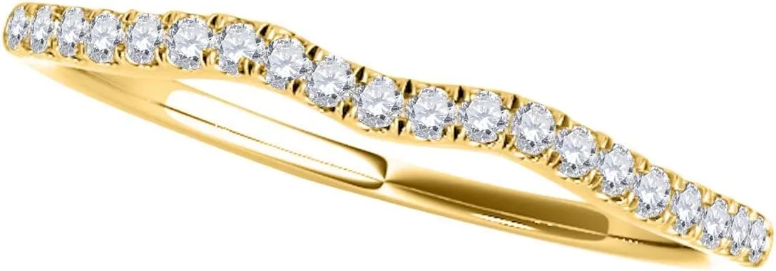 3/4 Carat Halo Diamond Engagement Bridal Ring Set prong 14K Solid Yellow Gold