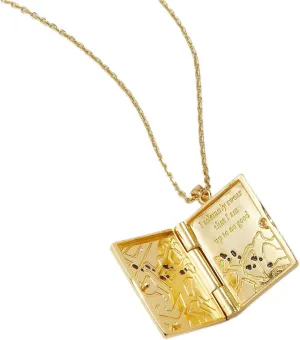 Alex and Ani Harry Potter Mischief Managed Locket Necklace