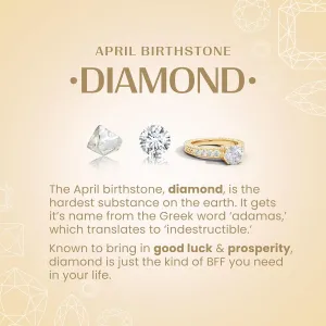 Angara Natural Diamond Double Layered Heart Dangle Pendant in 14K Solid Gold/Platinum | April Birthstone, Birthday, Engagement, Anniversary, Wedding Jewelry Gift for Women