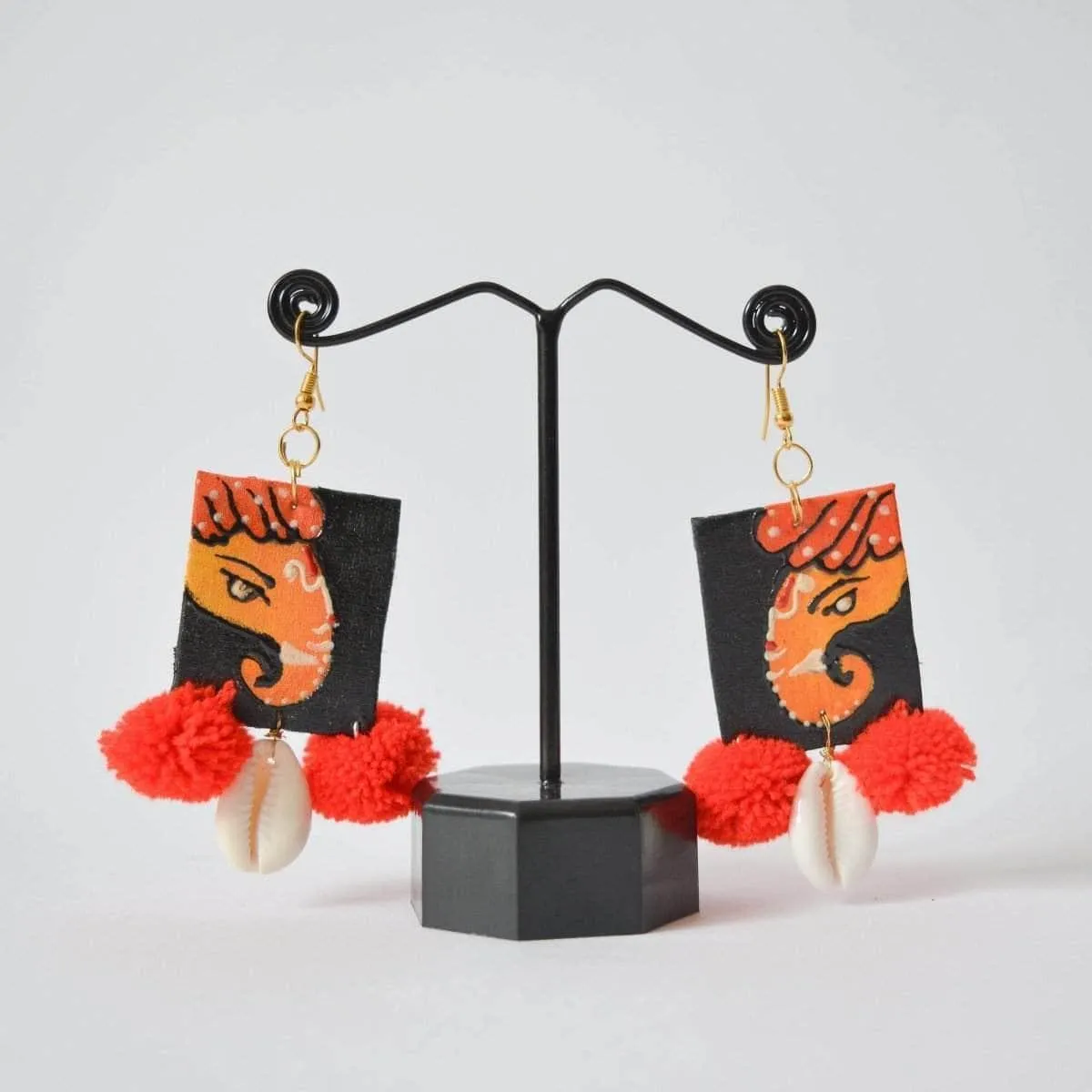 Avnish Handpainted Red (Earrings)