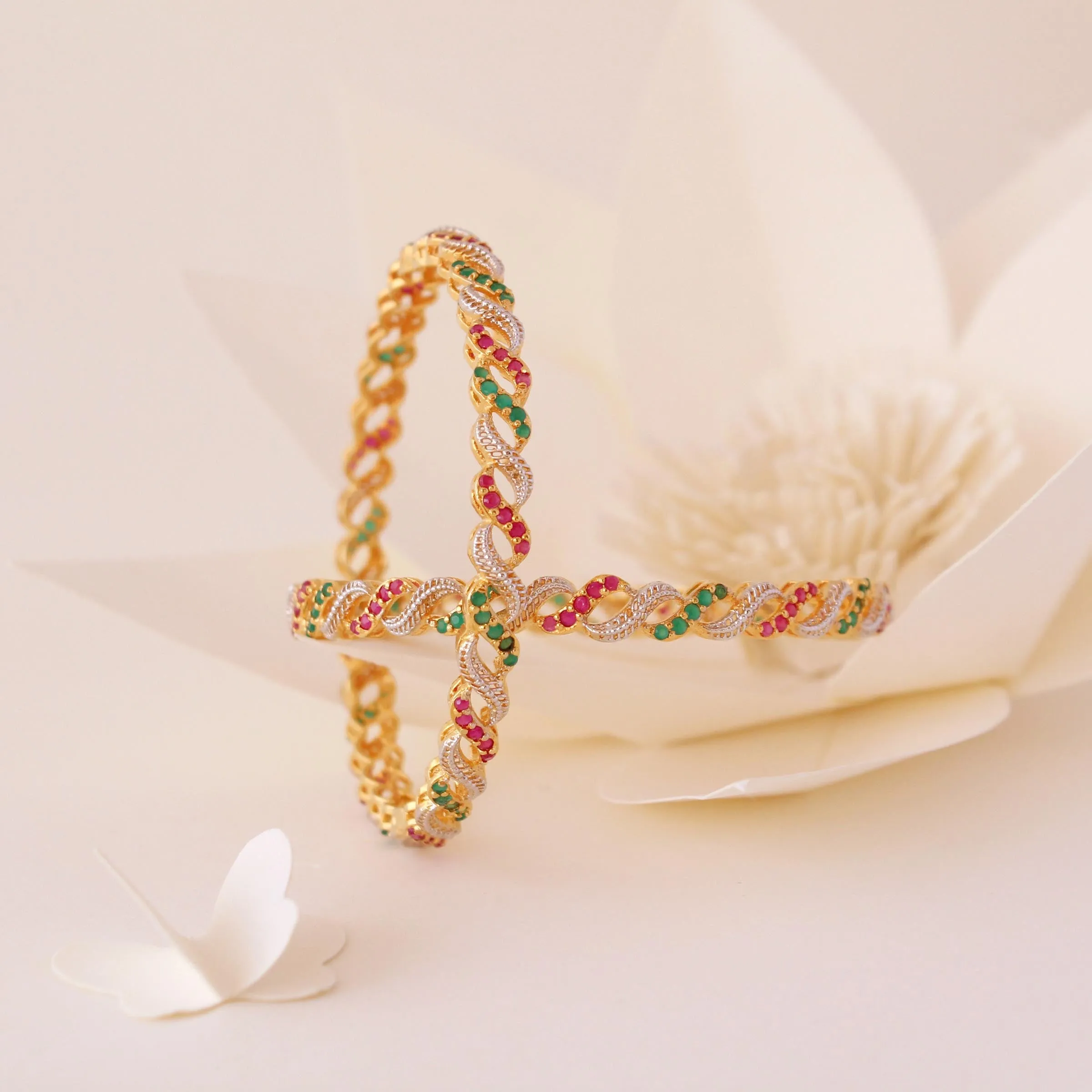 Bangle pair in Multi colour