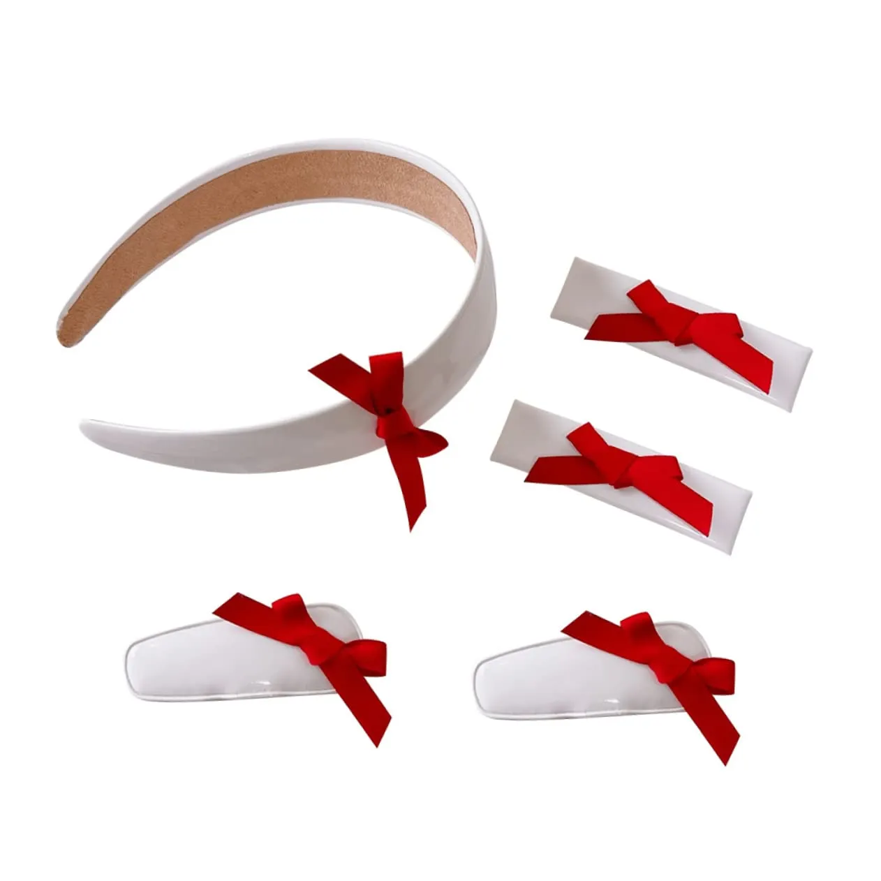 Beaupretty 5pcs Butterfly Bow Hair Clips Headband Set for Girls Stylish Hair Accessory for Boys and Girls