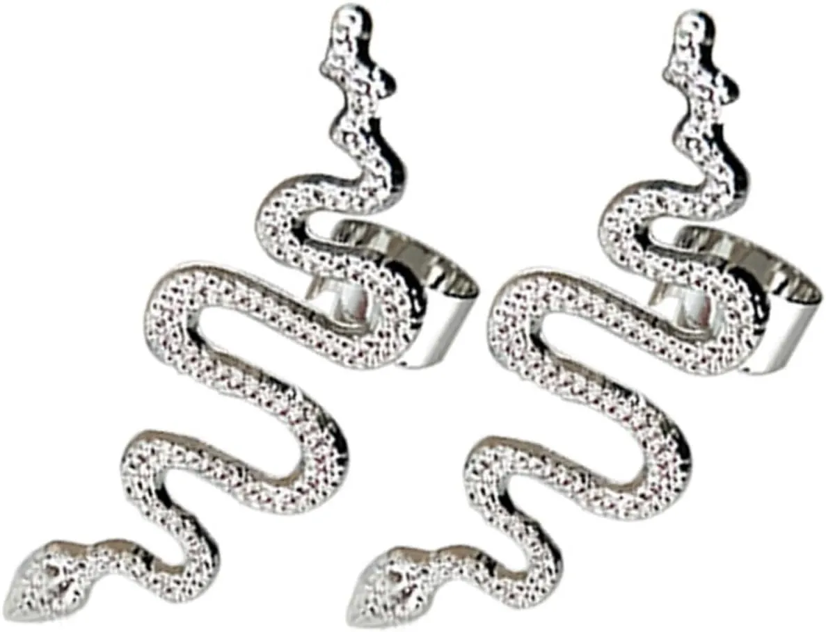 BESTYASH Unique Snake Earring Cuffs Non Piercing Ear Cuff Snake Ear Clip for Women Fashion Jewelry