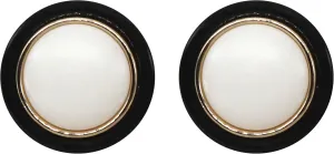 Black White Earrings for Women Sparkly Geometric Dangle Drop Statement Jewelry