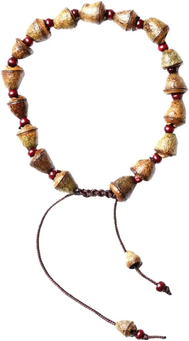Bodhi Beads Counter Prayer Bracelet Chinese Buddhist Bead Bracelet for Meditation and Mindfulness