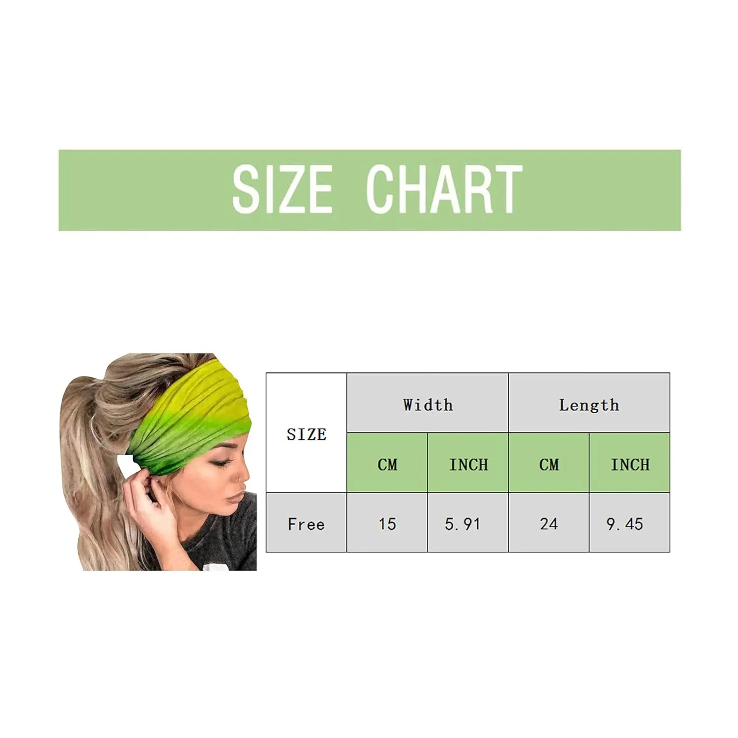 Boho Headbands For Women Fashion Stretchy Wide Hair Bands Yoga Workout Head Bands Hair Accessories 4 Pack (Purple, One Size)