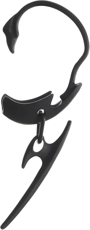 Darts Ear Hanging Mechanical Statement Earring Ear Cuff Alloy Texture Fashion Ear Jewelry Suitable for Daily Party Wear