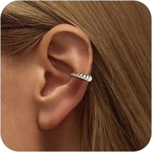 Earrings for Women Huggie Ear Cuff Non Piercing Gold Earrings for Women
