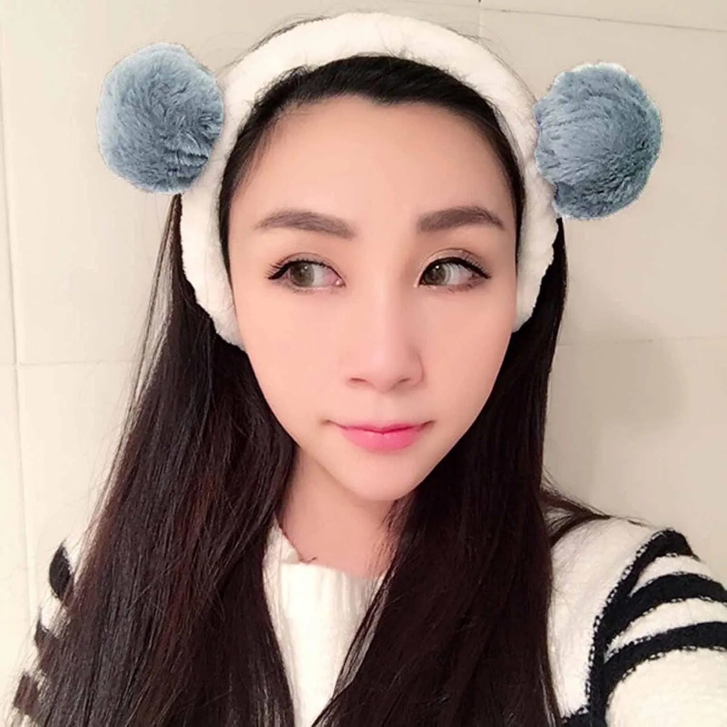 Elastic Hair Band Women Face Washing Headband Towel Soft Coral Fleece Head Wraps