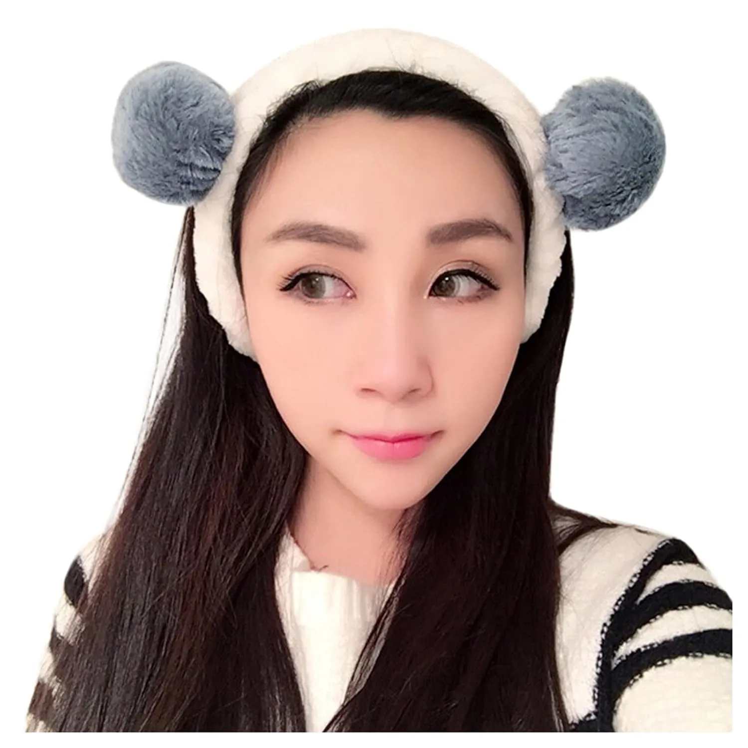 Elastic Hair Band Women Face Washing Headband Towel Soft Coral Fleece Head Wraps