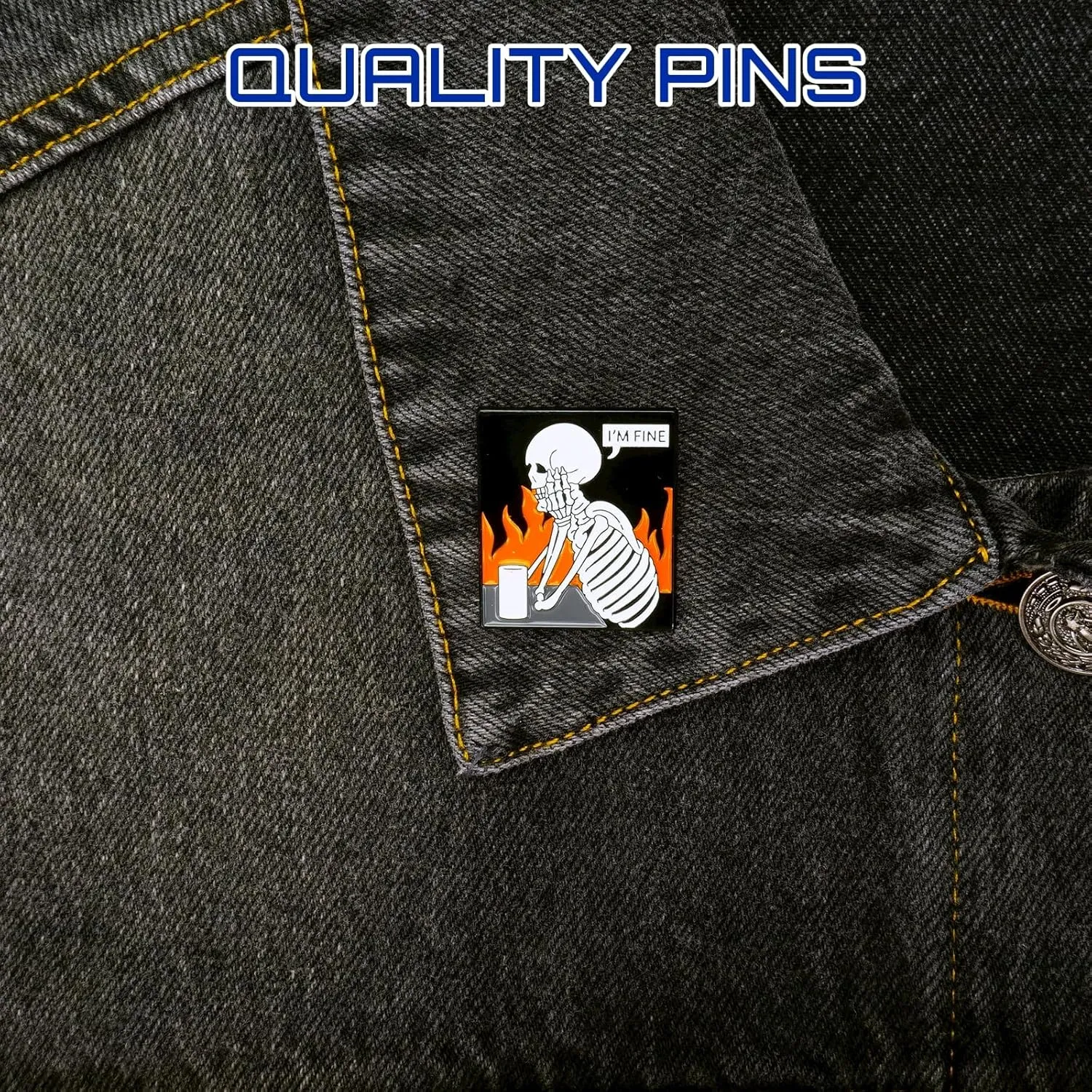 Enamel Pins, Cute Pins for Backpacks, Hat Pins, Novelty Brooch Pins, Backpack Pins, Lapel Pins for Men, Women, Girls, Boys. For Lanyard, Bags, Hats, Caps, Clothing