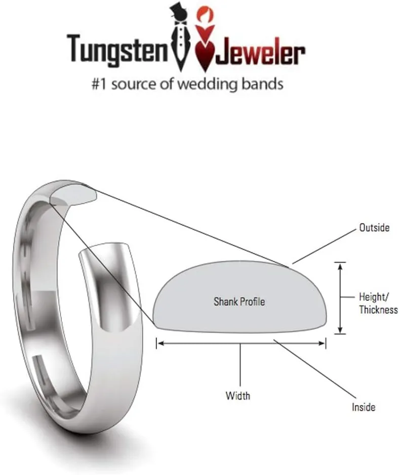 Engraving Ring for Men and Ring for Women Titanium Band Rings 7mm White IP Plated Titanium Ring Brushed Center Shiny Milgrain Edge Wedding Band Ring Ideal Rings for Couples