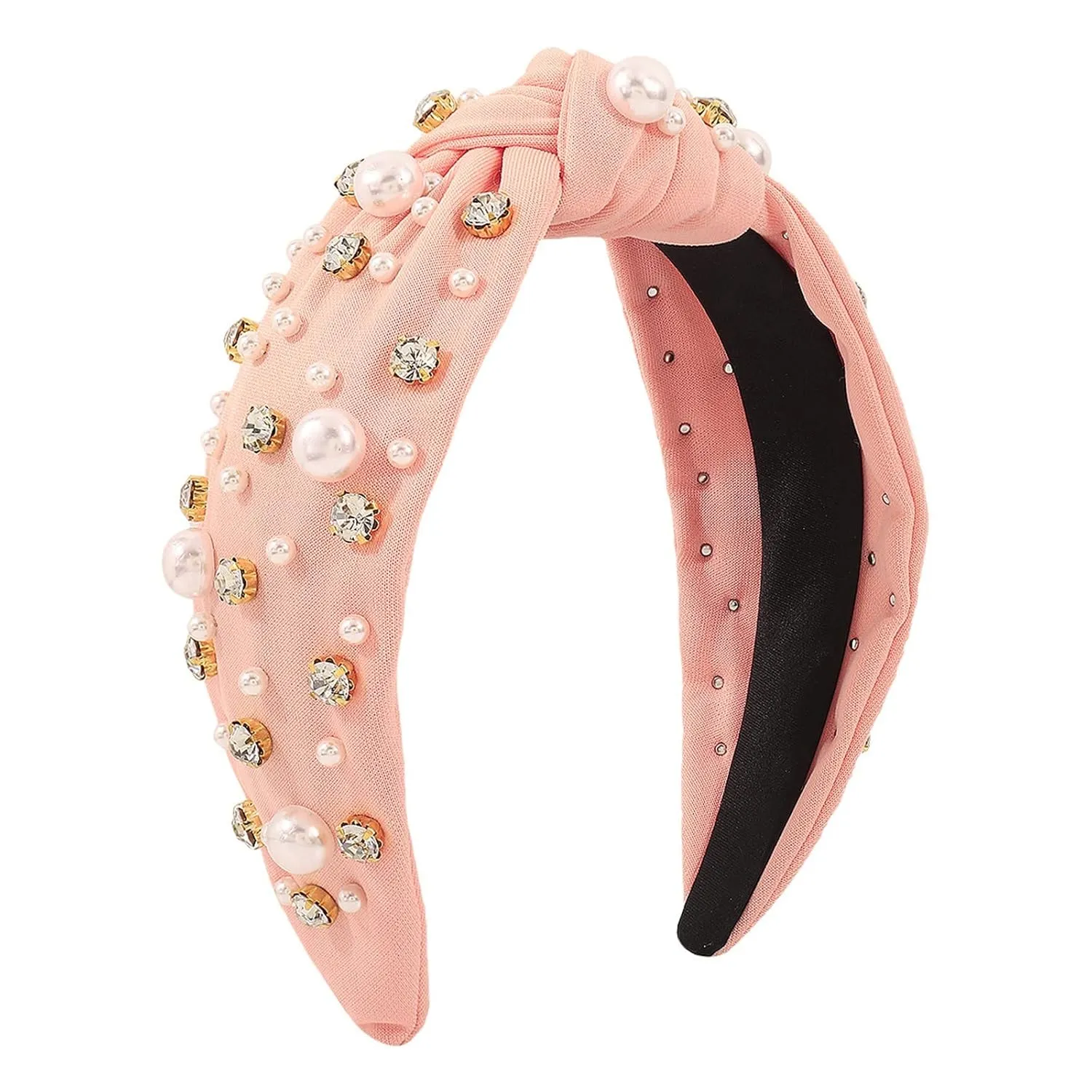 Fashionable Headbands for Women Beaded Hair Hoop Rhinestone Crystal hairbands Hair Accessories for Daily Festival