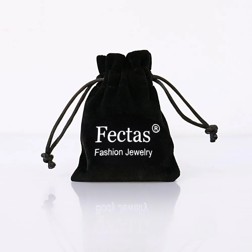 FECTAS Belly Button Rings Surgical Steel for Women Navel Belly Rings Piercing Ring Jewelry Pack Kit 14G