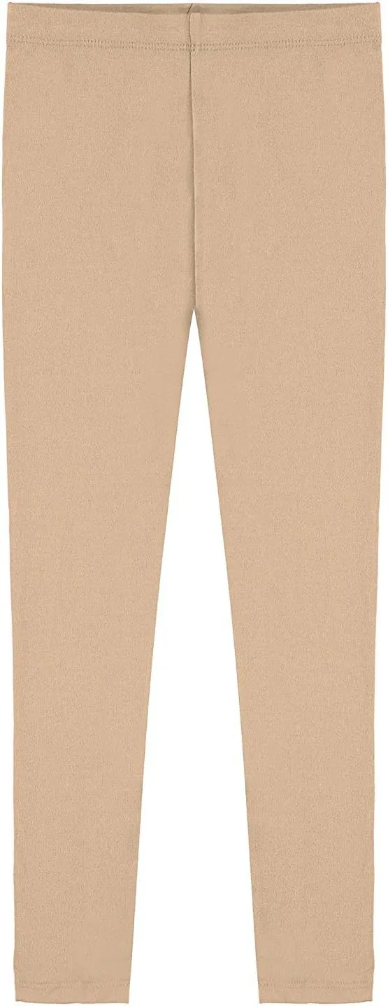 FOMANN Girls Leggings Kids Winter Warm Stretchy Leggings Baby Soft Leggings