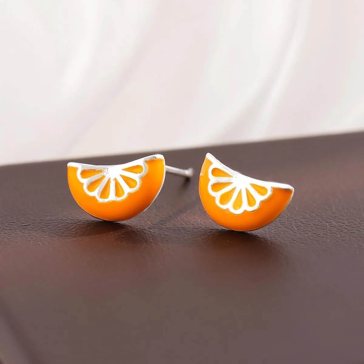 Fruit Stud Earrings for Women Dainty Tiny Fruit Stud Earrings Unique Avocado Earrings Cute Lifelike Orange Pineapple Funny Mangosteen Earrings Summer Fruit Jewelry Gifts