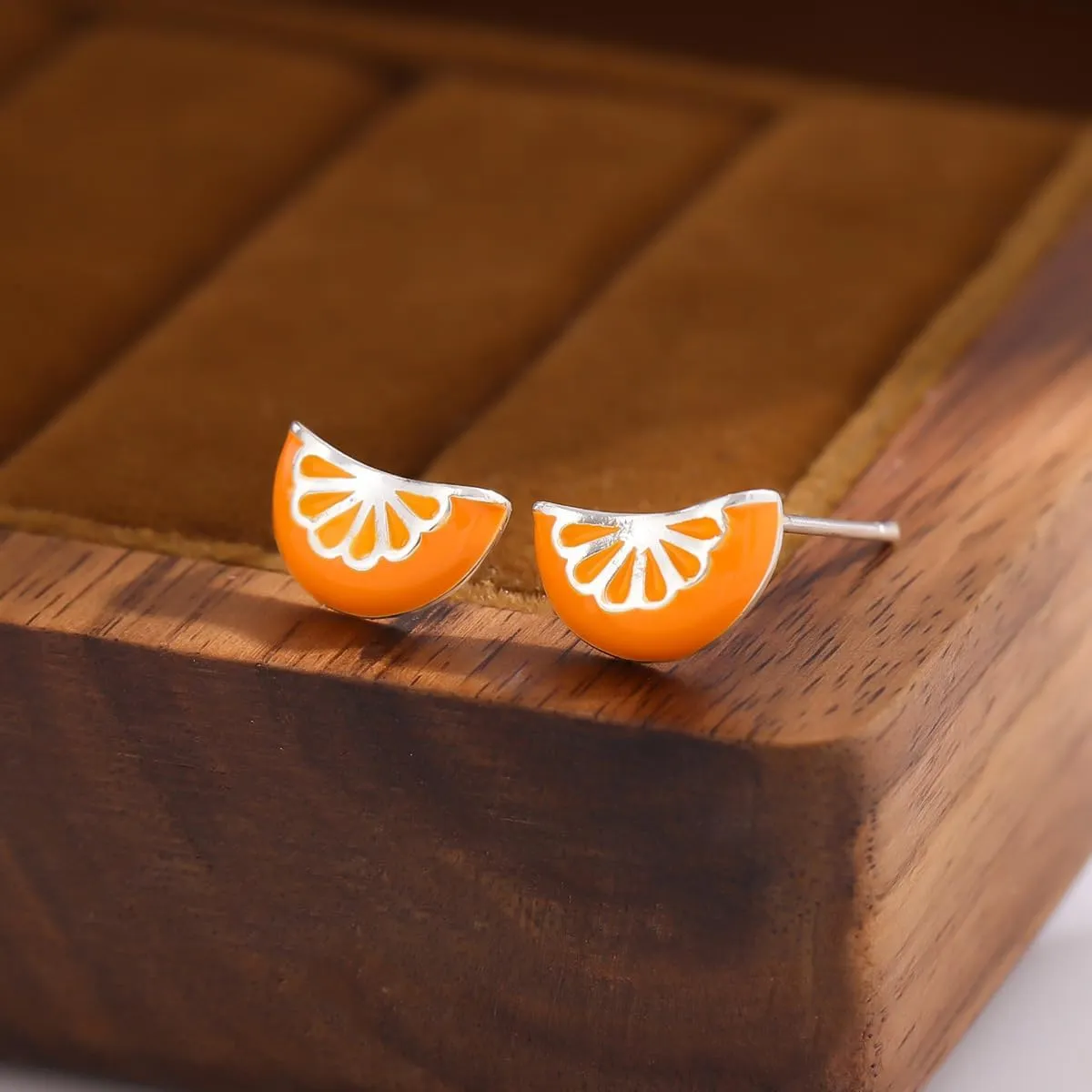 Fruit Stud Earrings for Women Dainty Tiny Fruit Stud Earrings Unique Avocado Earrings Cute Lifelike Orange Pineapple Funny Mangosteen Earrings Summer Fruit Jewelry Gifts