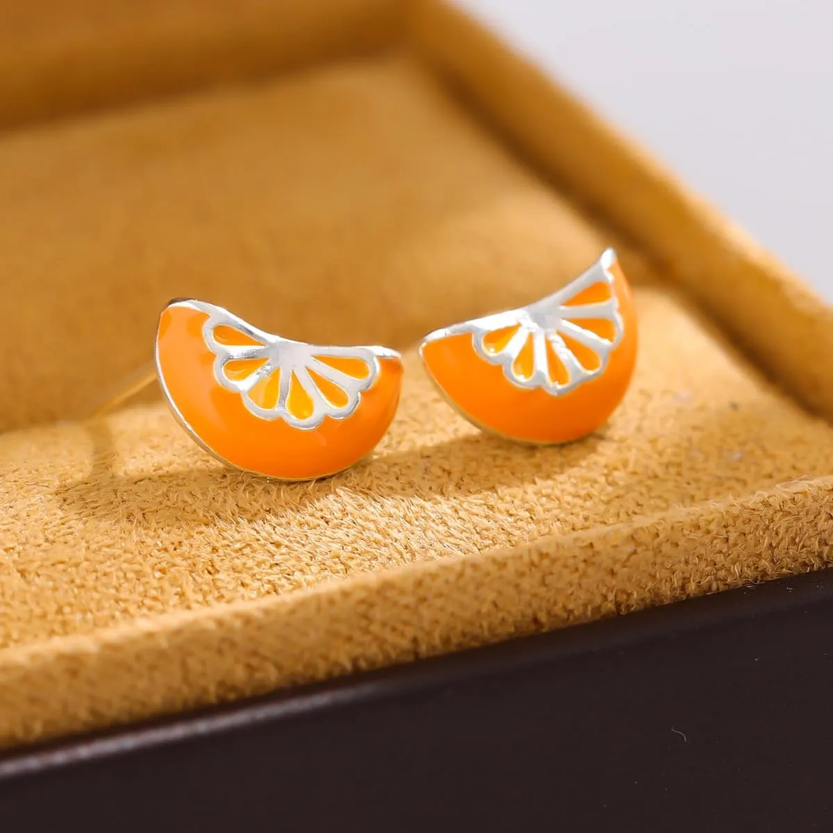 Fruit Stud Earrings for Women Dainty Tiny Fruit Stud Earrings Unique Avocado Earrings Cute Lifelike Orange Pineapple Funny Mangosteen Earrings Summer Fruit Jewelry Gifts