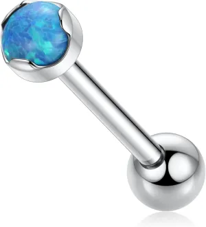 GAGABODY G23 Titanium Tongue Rings 14mm-20mm Tongue Piercing Jewelry Internally Threaded Cartilage Earring 14G Straight Barbells Piercing Jewelry Tongue Barbell Tongue Rings for Unisex