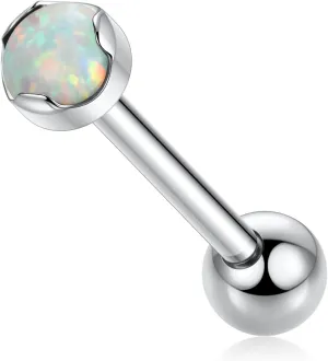 GAGABODY G23 Titanium Tongue Rings 14mm-20mm Tongue Piercing Jewelry Internally Threaded Cartilage Earring 14G Straight Barbells Piercing Jewelry Tongue Barbell Tongue Rings for Unisex