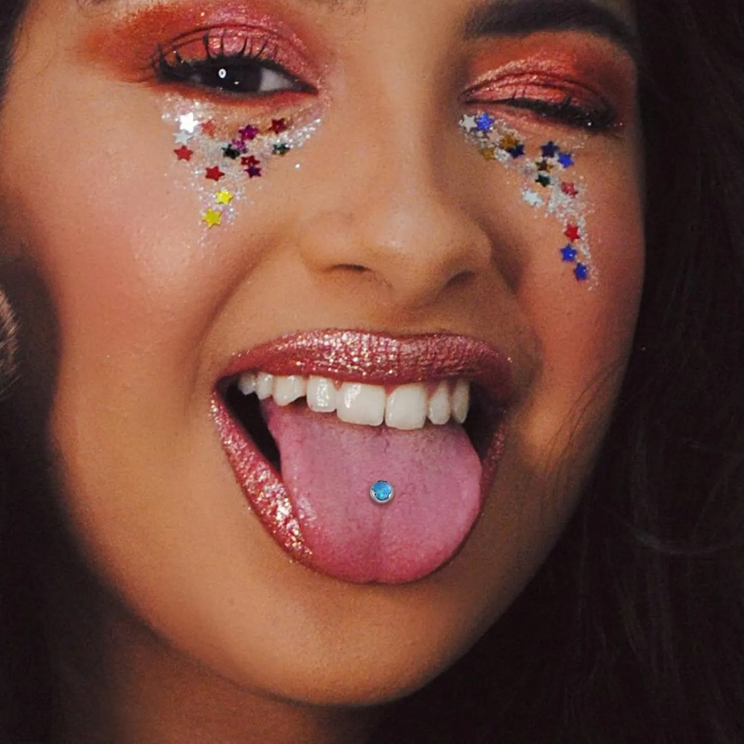 GAGABODY G23 Titanium Tongue Rings 14mm-20mm Tongue Piercing Jewelry Internally Threaded Cartilage Earring 14G Straight Barbells Piercing Jewelry Tongue Barbell Tongue Rings for Unisex