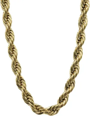 GLD Rope Chain Necklace for Men and Women