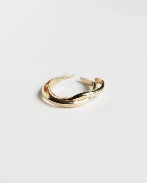 Gold Heli Hoops