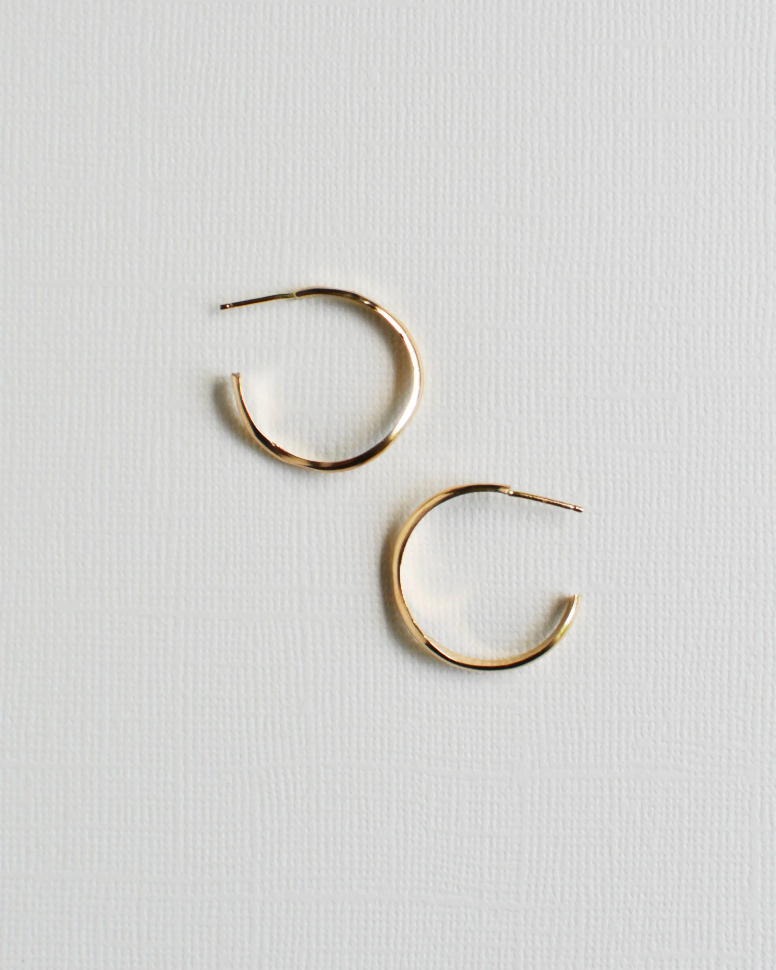 Gold Heli Hoops