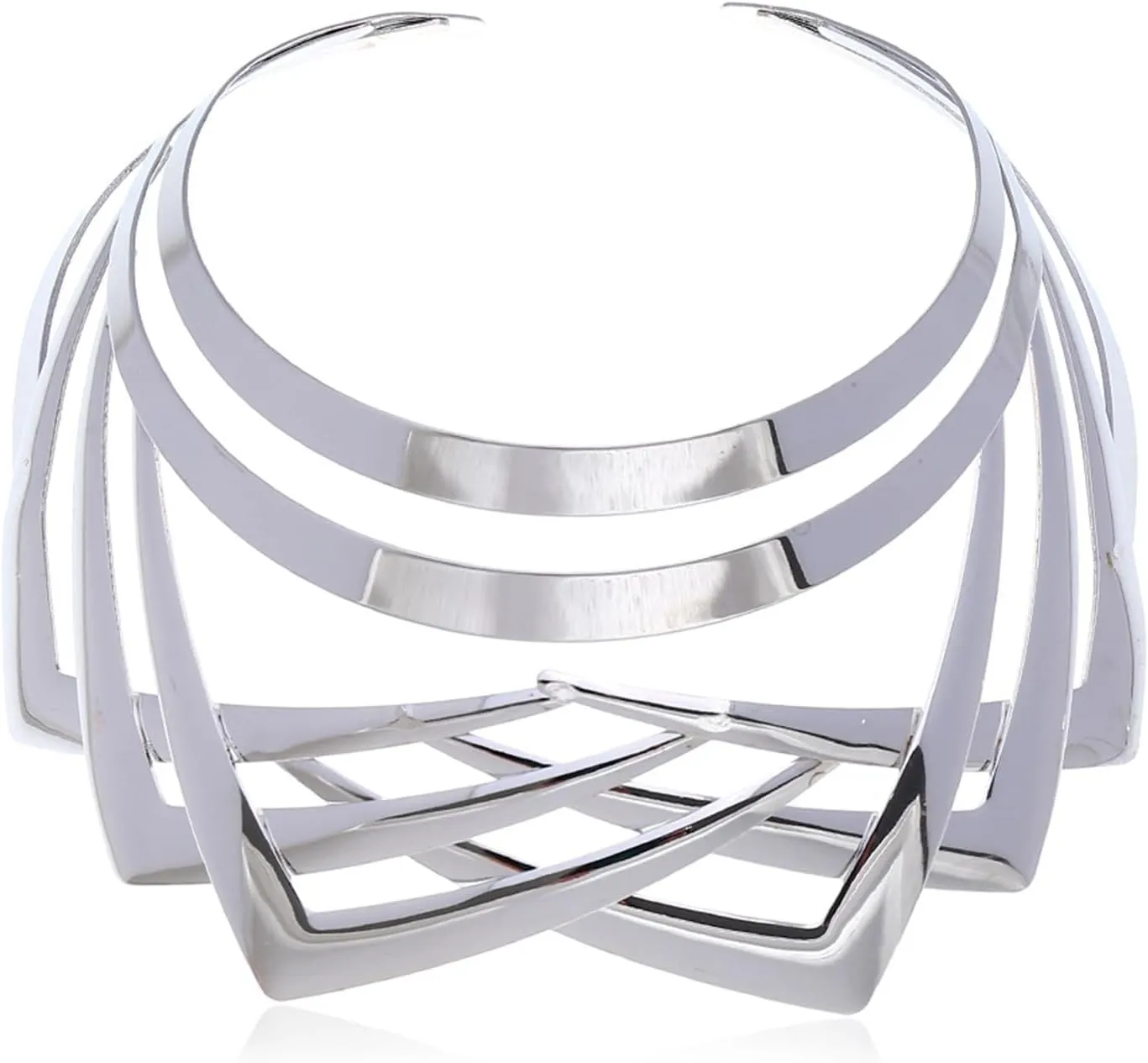 Gold Silver Choker Necklace for Women Men African Jewelry Necklace Statement Necklace Choker Collar Bib Gold Costume Jewelry Accessories