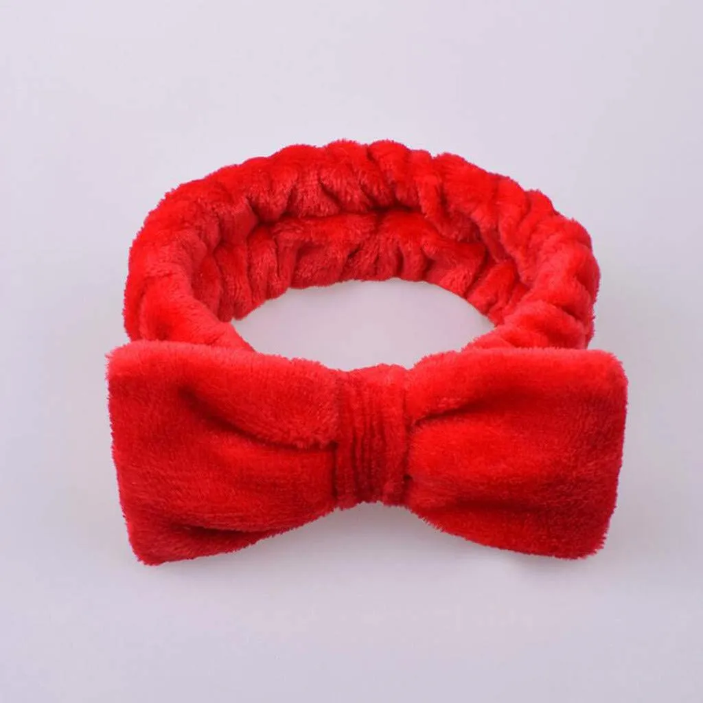 Hair Band for Girls and Women Wash Spa Yoga Sports Headbands Soft Coral Fleece Hair Band for Washing Face
