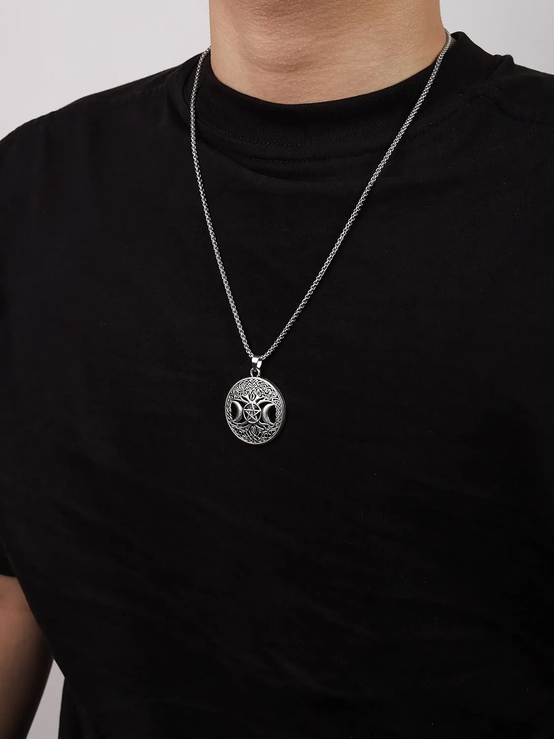 HAQUIL Viking Celtic Wiccan Tree of Life Pendant Necklace, Tree of Life Jewelry Gifts for Men and Women