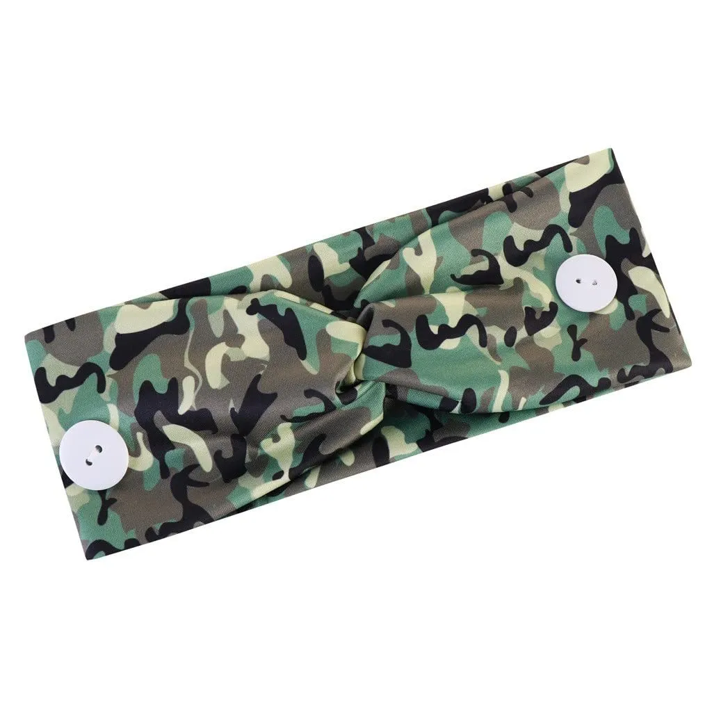 Headbands for Women and Girls Boho Bandeau Headbands Floral Printed Non Slip Headbands Fashion Hair Accessories