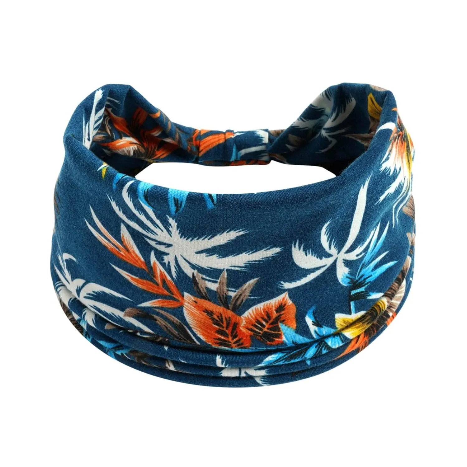 Headbands for Women and Girls Boho Bandeau Headbands Knot Floral Printed Hair Band Fashion Hair Accessories