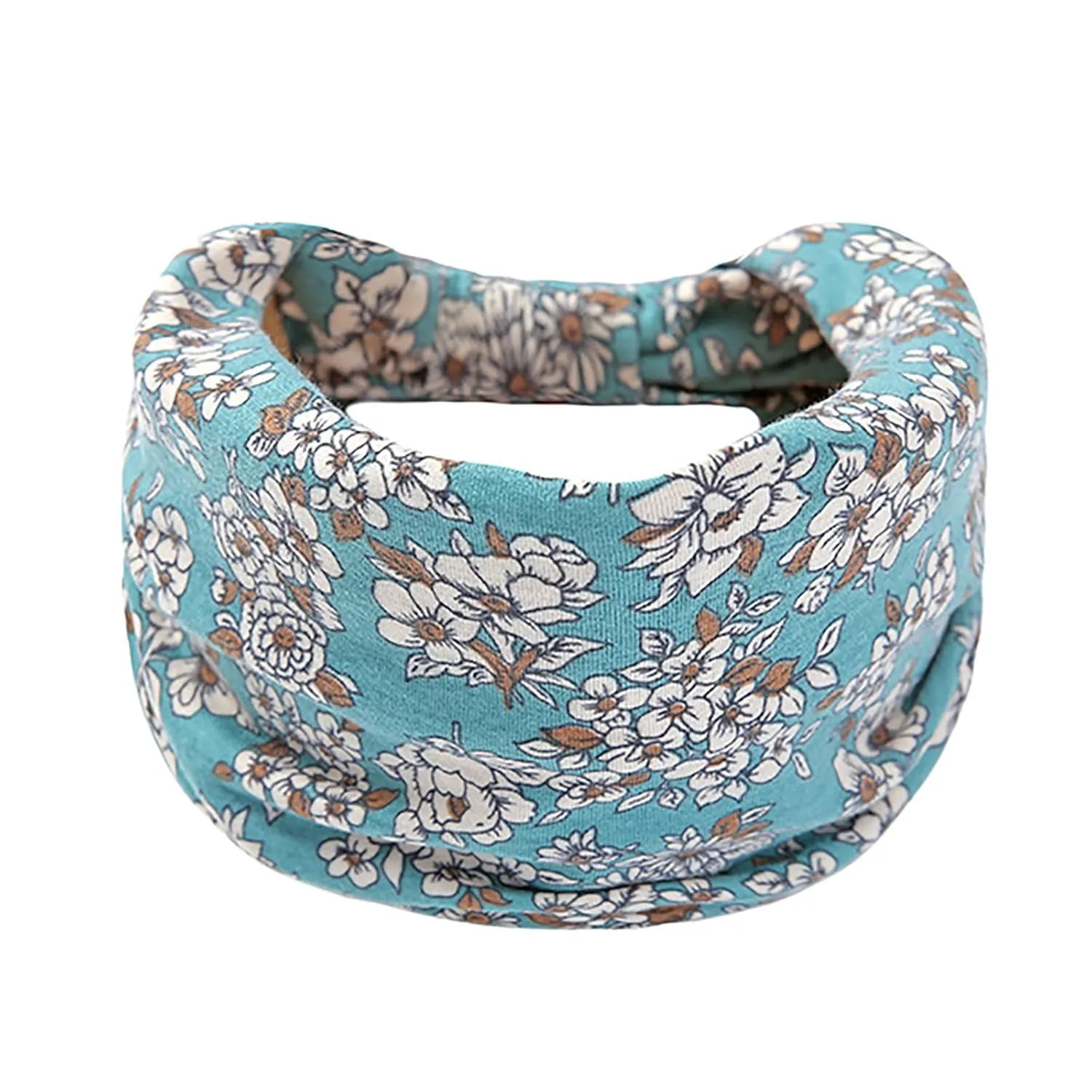 Headbands For Women Boho Bandeau Headbands Floral Printed Hair Band for Yoga Outdoor Sport
