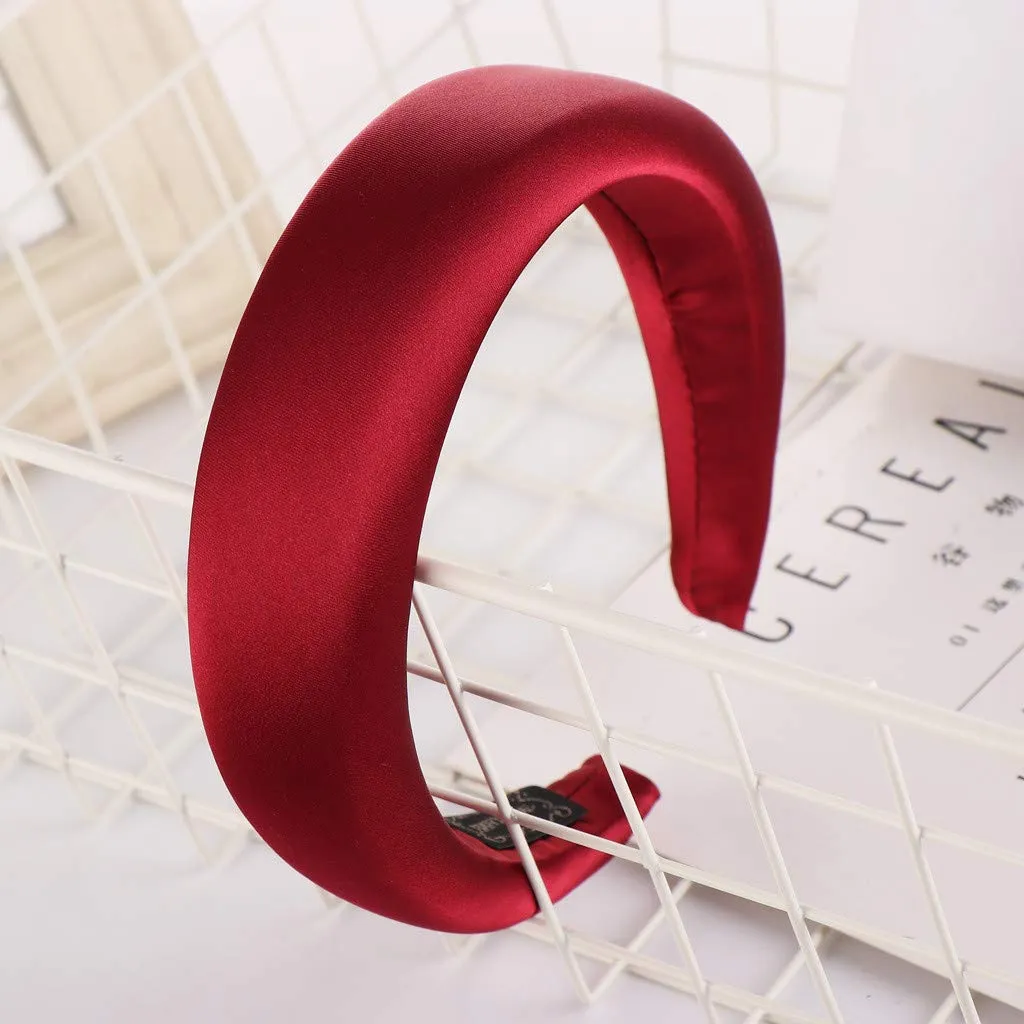 Headbands for Women Girls Beaded Hair Hoop Headband Handmade Jewelry Hair Bands Wedding Hair Accessories
