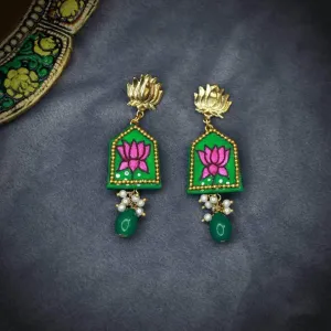 Hemlata Handpainted (Earrings)