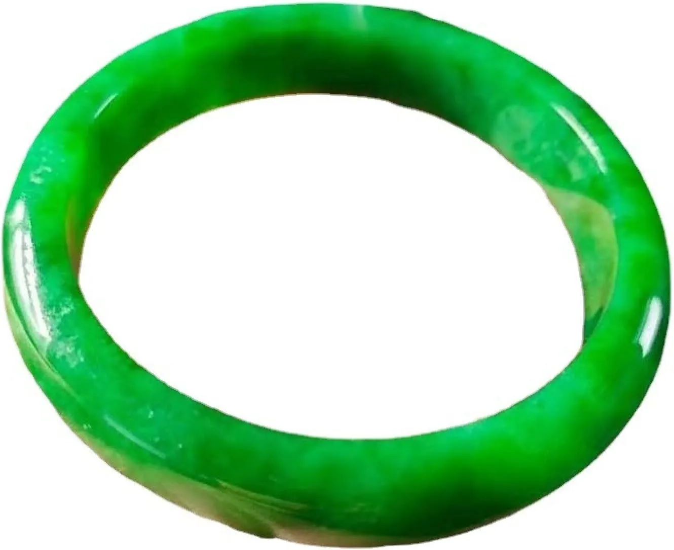 Jade Bangle Bracelet for Women,Myanmar Bracelet, Retro Natural Jade Bracelet