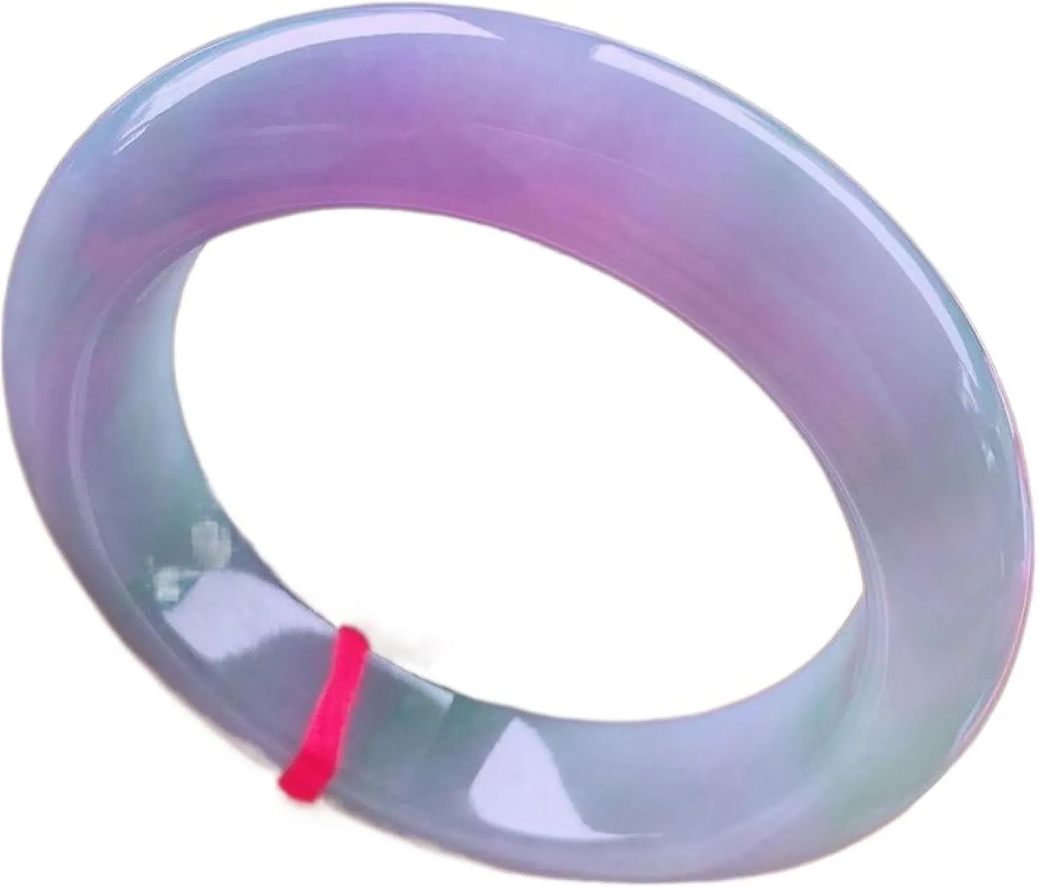 Jade Bangle Bracelet For Women,natural White And Purple Jade Bangle,retro Elegant Jade Bracelet??
