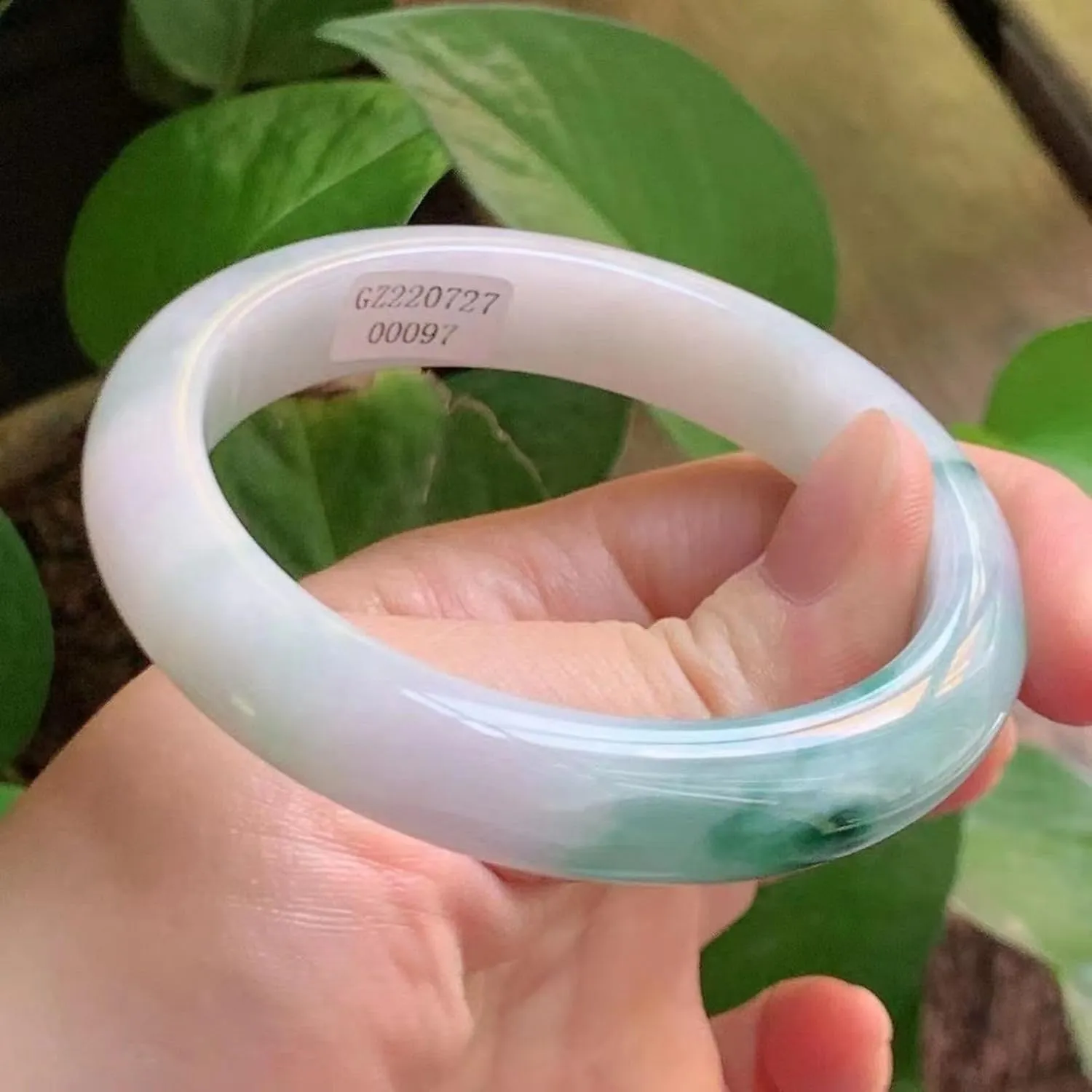 Jade Bangle Bracelet,for Women White Green Jadeite Bracelet,vintage bracelet women.