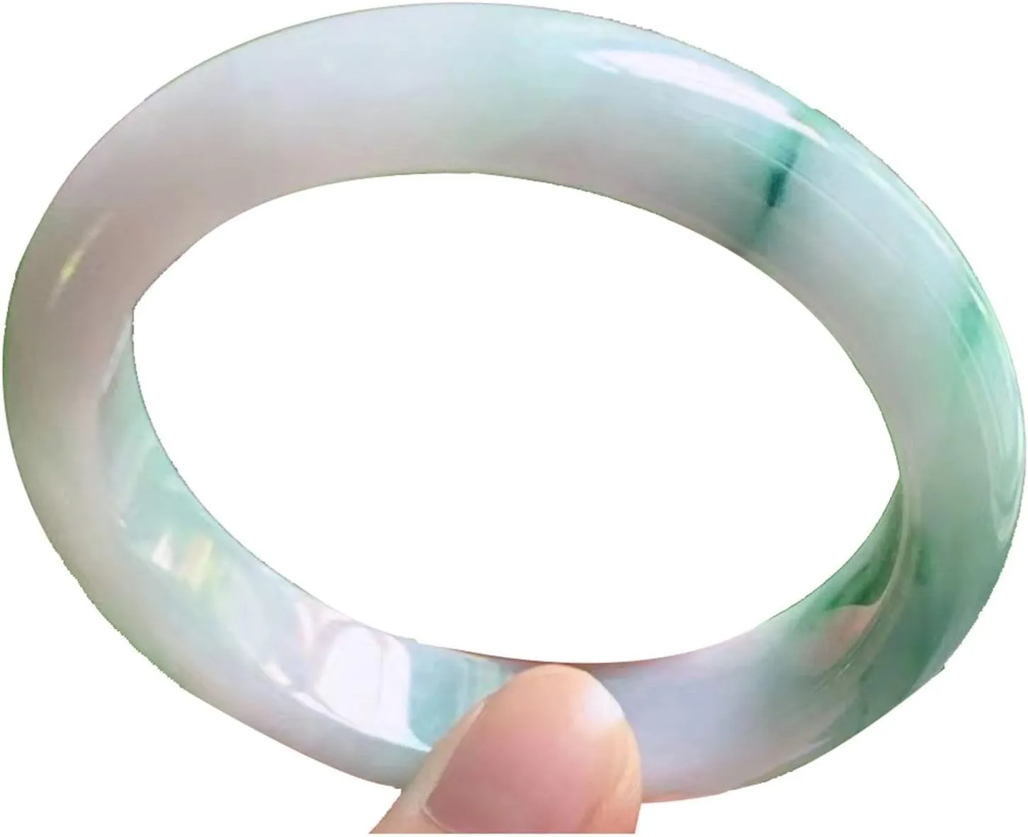 Jade Bangle Bracelet,for Women White Green Jadeite Bracelet,vintage bracelet women.