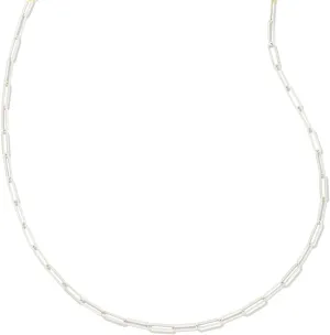 Kendra Scott Courtney Paperclip Necklace, Fashion Jewelry for Women