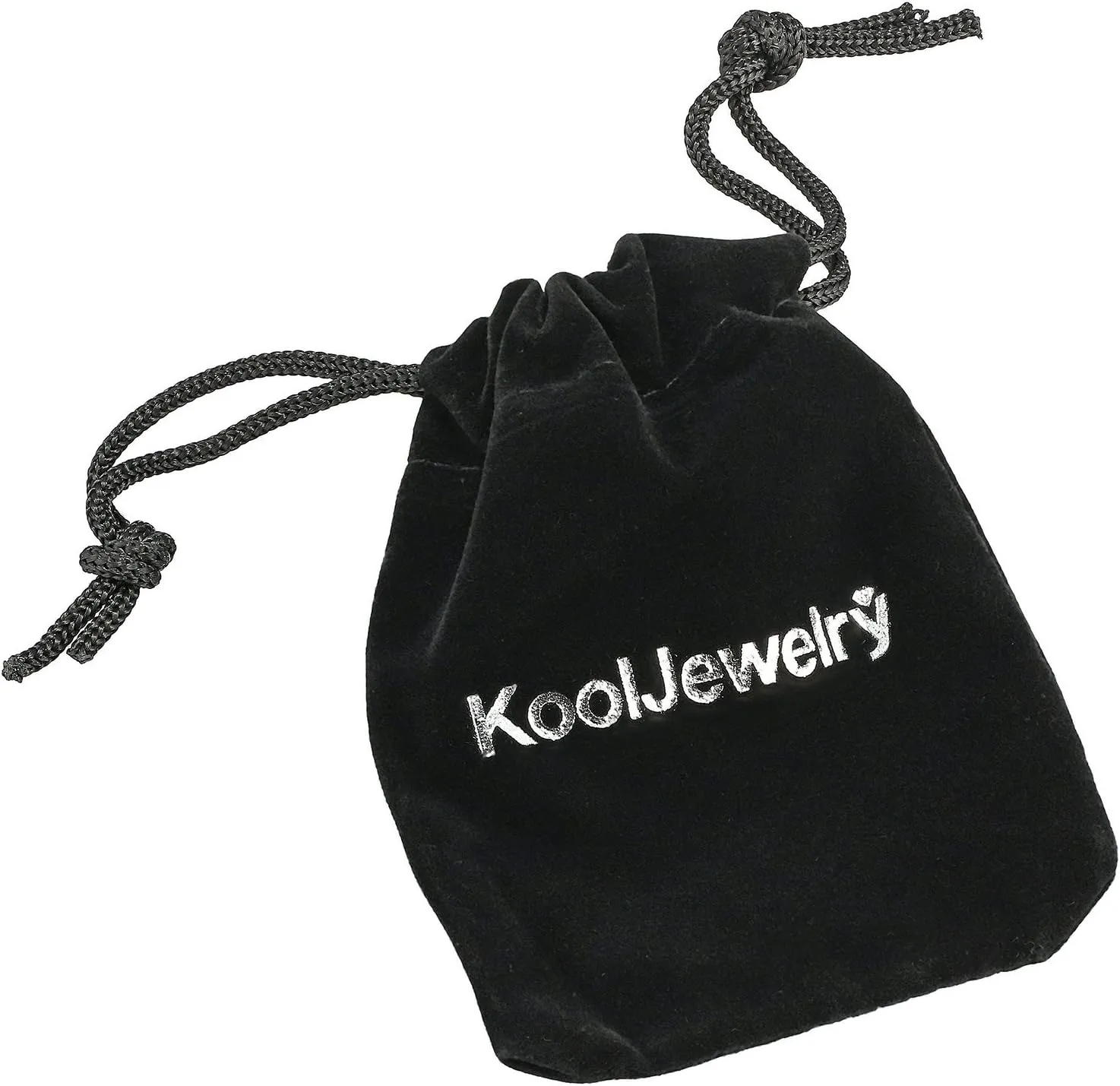 Kooljewelry 10k White Gold Delicate Lightweigtht Thin Rope Chain Necklace For Women (14, 16, 18, 20, 24 or 30 inch - 0.7 mm)