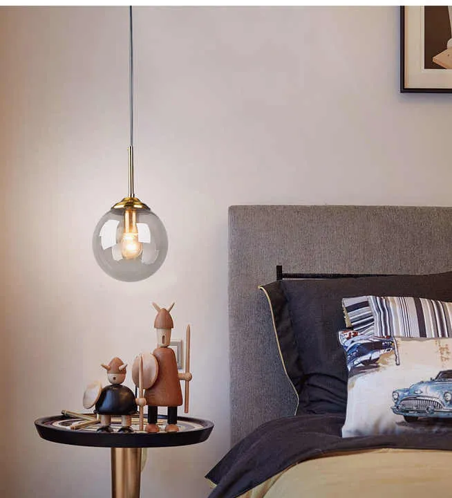 Luxury bedroom lightpersonality web celebrity lamp bar lighting crystal lampضوء غرفة نوم فاخرة السرير الثريا الحديثة بسيطة صغيرة الثريا شخصية خلاقة الويب المشاهير مصباح إضاءة البار الكريستال مصباح