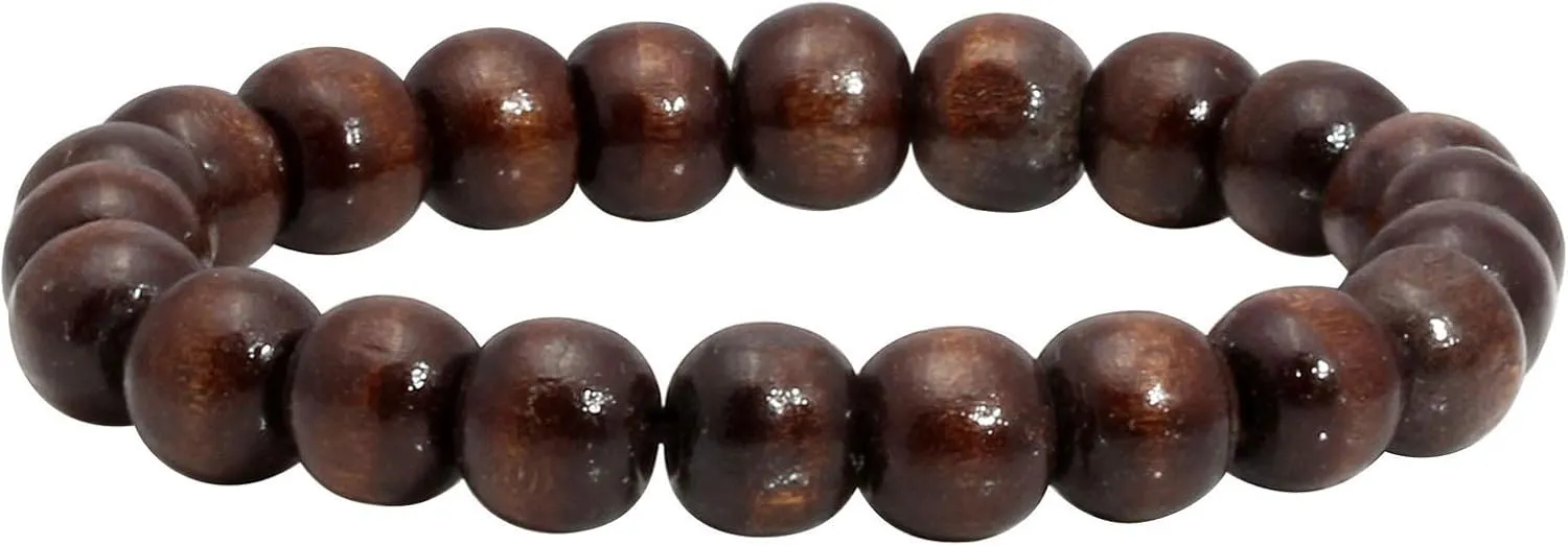 MILAKOO Lava Rock Stone Beads Essential Oil Diffuser Bracelet for Men Women Wood Beads Bracelet
