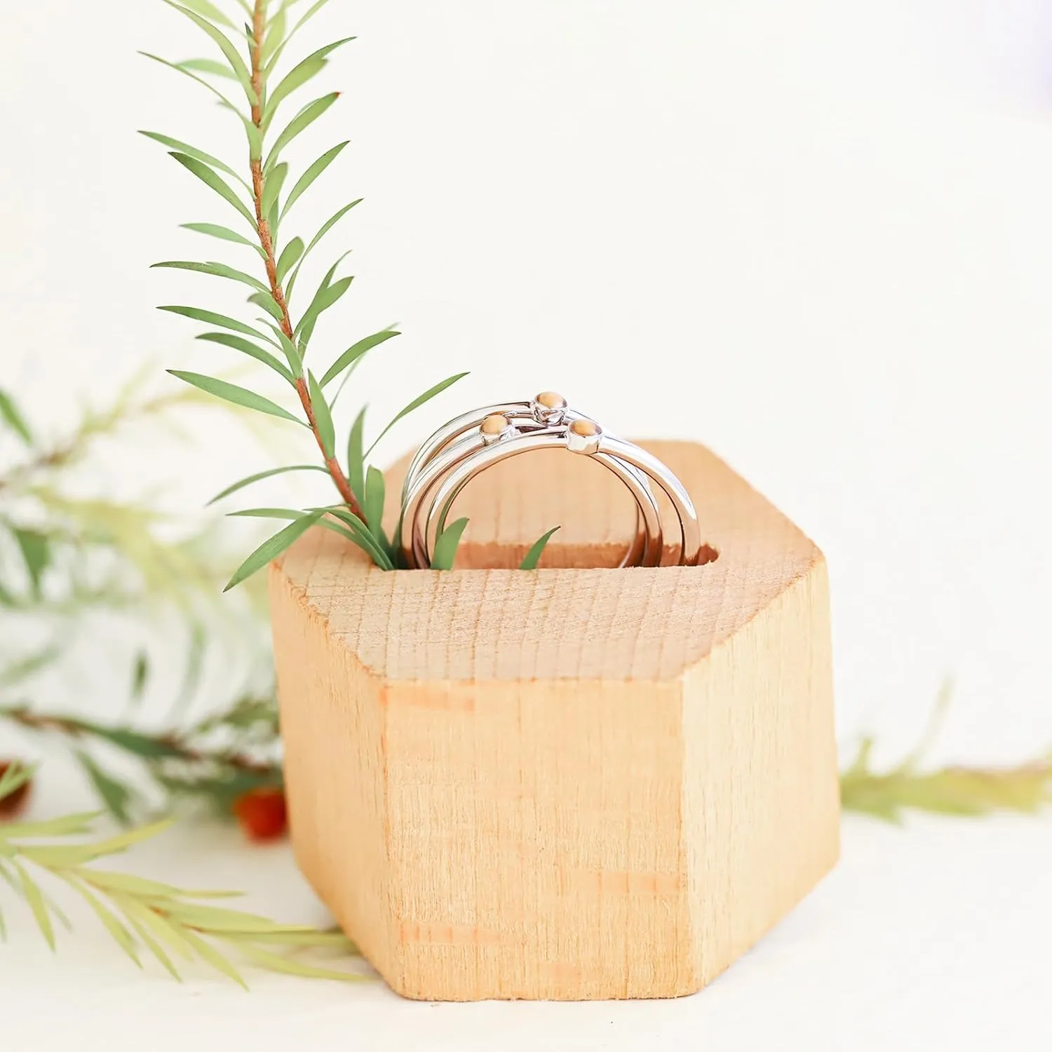 Mustard Seed Ring 925 Sterling Silver Mountain Faith Stacking Rings Matthew 17:20 Christian Religious Inspirational Jewelry Gift
