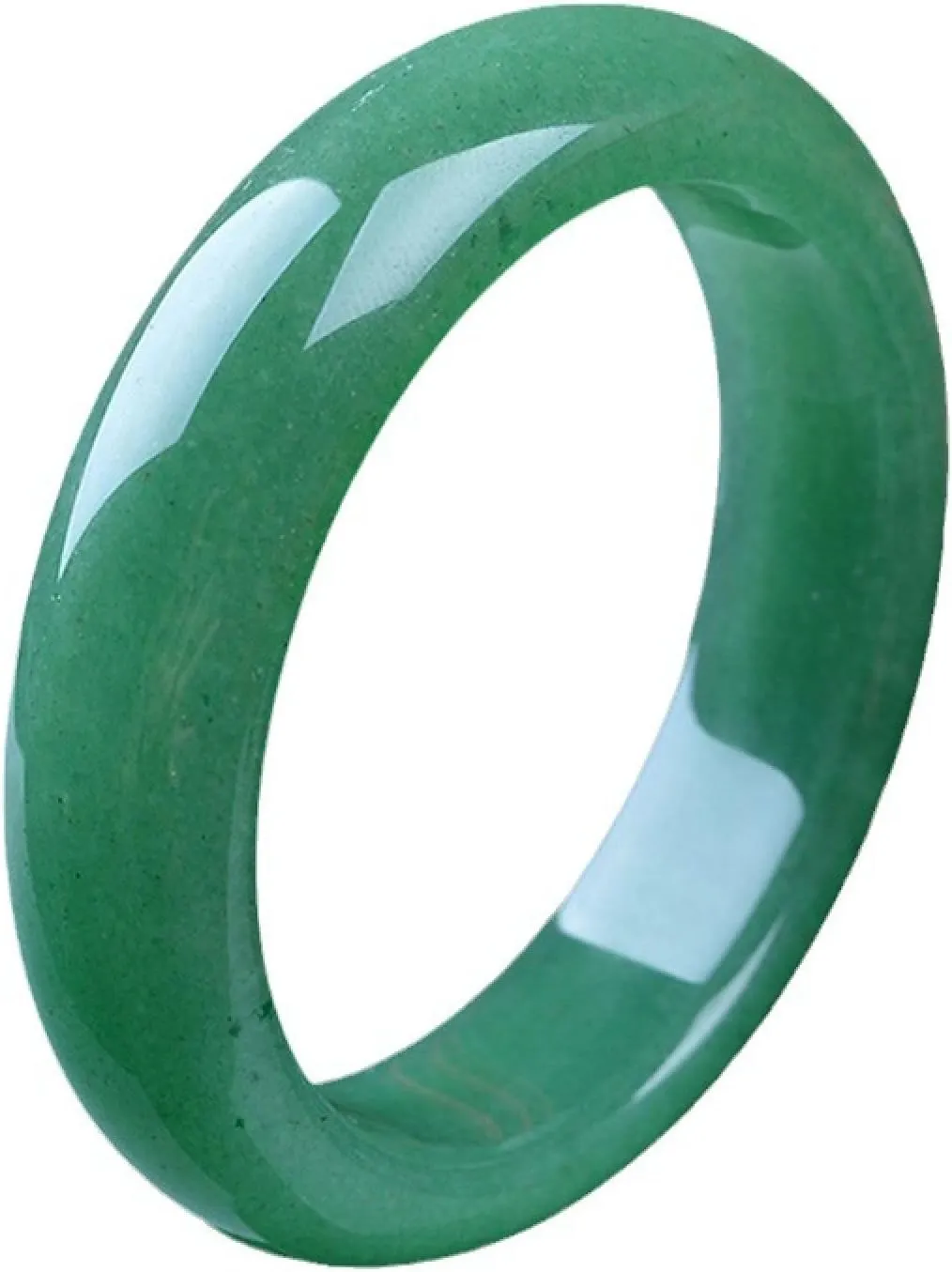 Natural Jade Bangle Bracelet for Women, Genuine Ice Green Transparent Jadeite Bracelet,Handmade with certificate
